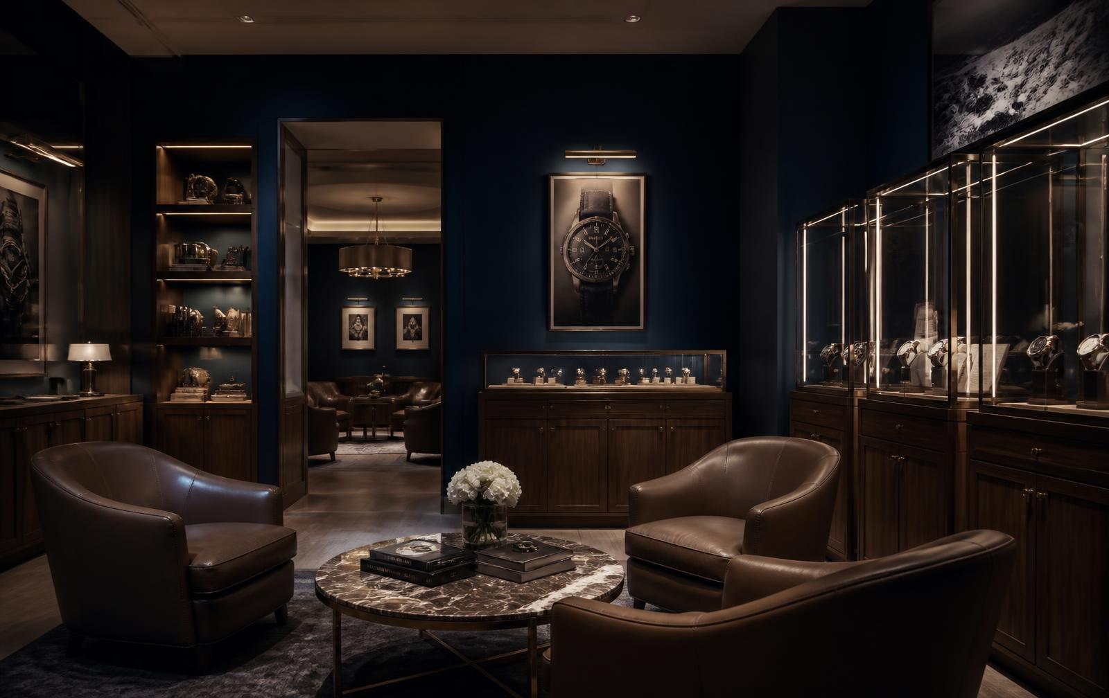 Aurea Watch boutique interior