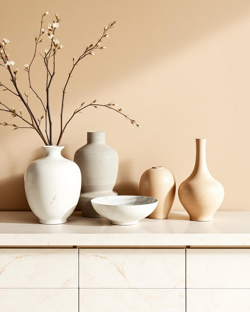 Aurea Marble Bowl — Solid Carrara marble in White marble